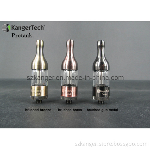 Newest Atomizer, Vintage Style Protank 2.5 Ml Capacity Bottom Heating Clearomizer Evod, EGO/Vgo Thread Tank
